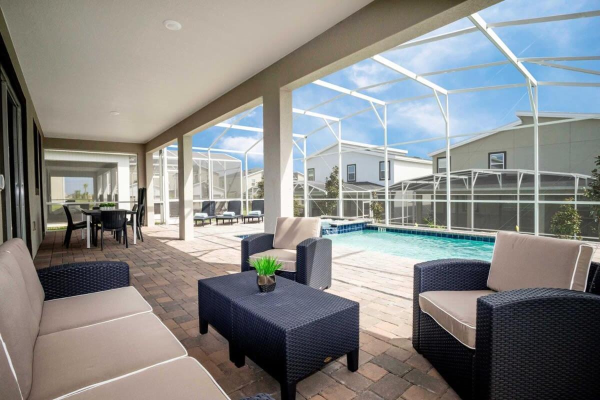 Marvelous 7Bd/5Ba Family Friendly W/ Gameroom & Pool Close To Disney 1201 Kissimmee Ngoại thất bức ảnh